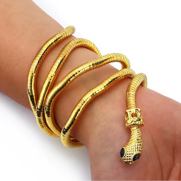 Serpenti Gold Snack Necklace-Bracelet-Multifunctional - Picture 2 of 7